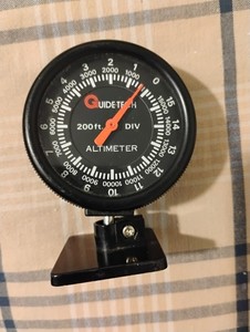 GuideTech Altimeter Pre-owned Made in Japan Free Shipping