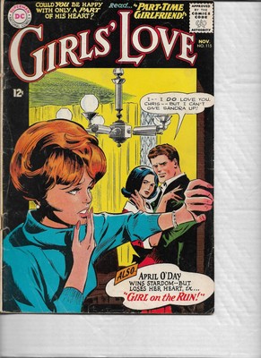 Girls  Love Stories #115 DC Comics Silver Age Romance 1965