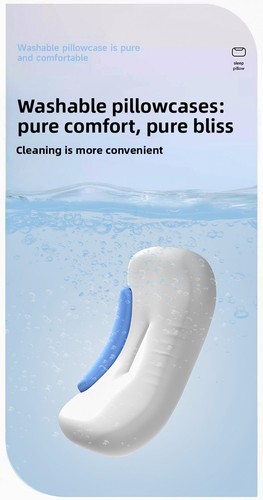 Cuscini Collo Memory Foam Alta Qualità Cuscini Supporto Spinale Professionali - Foto 11 di 16