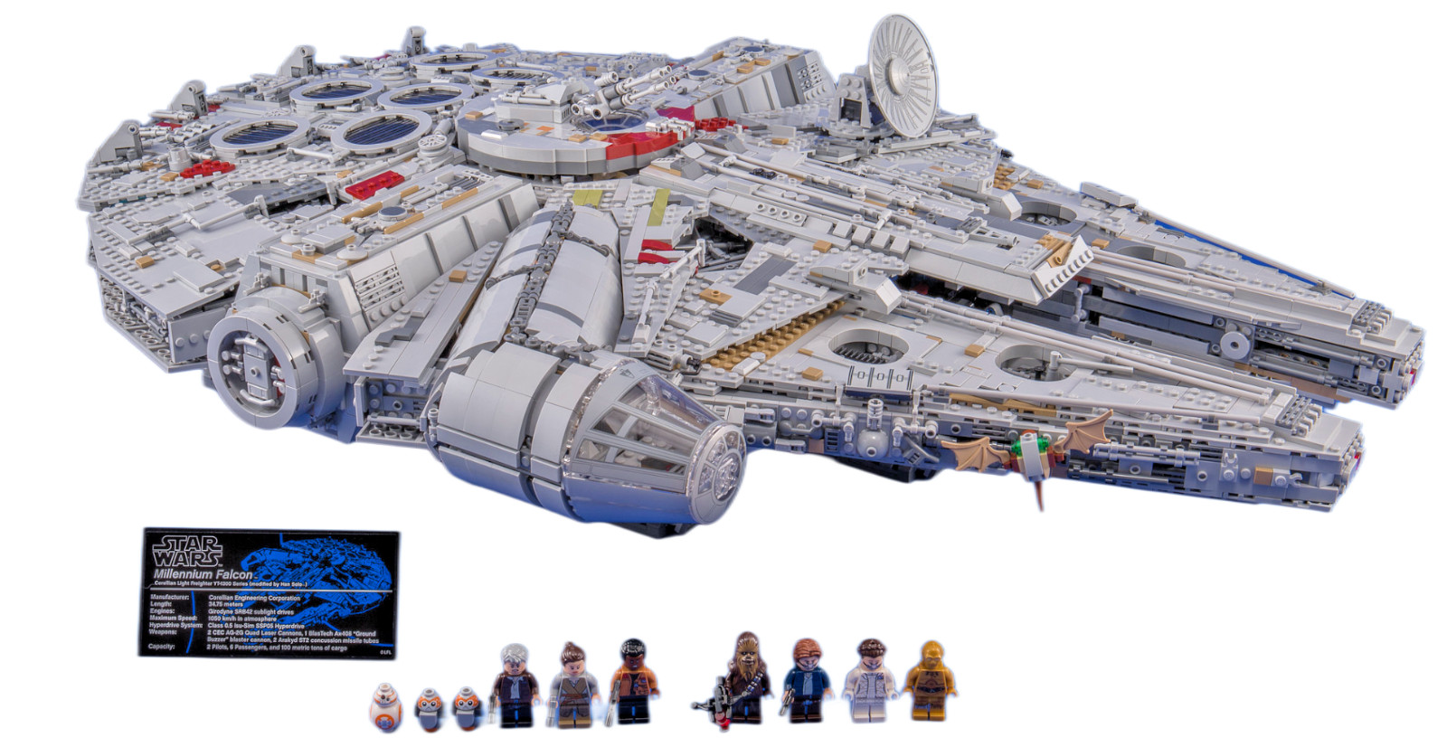 MOC Star Wars UCS Millennium Falcon 75192 SEE DESCRIPTION