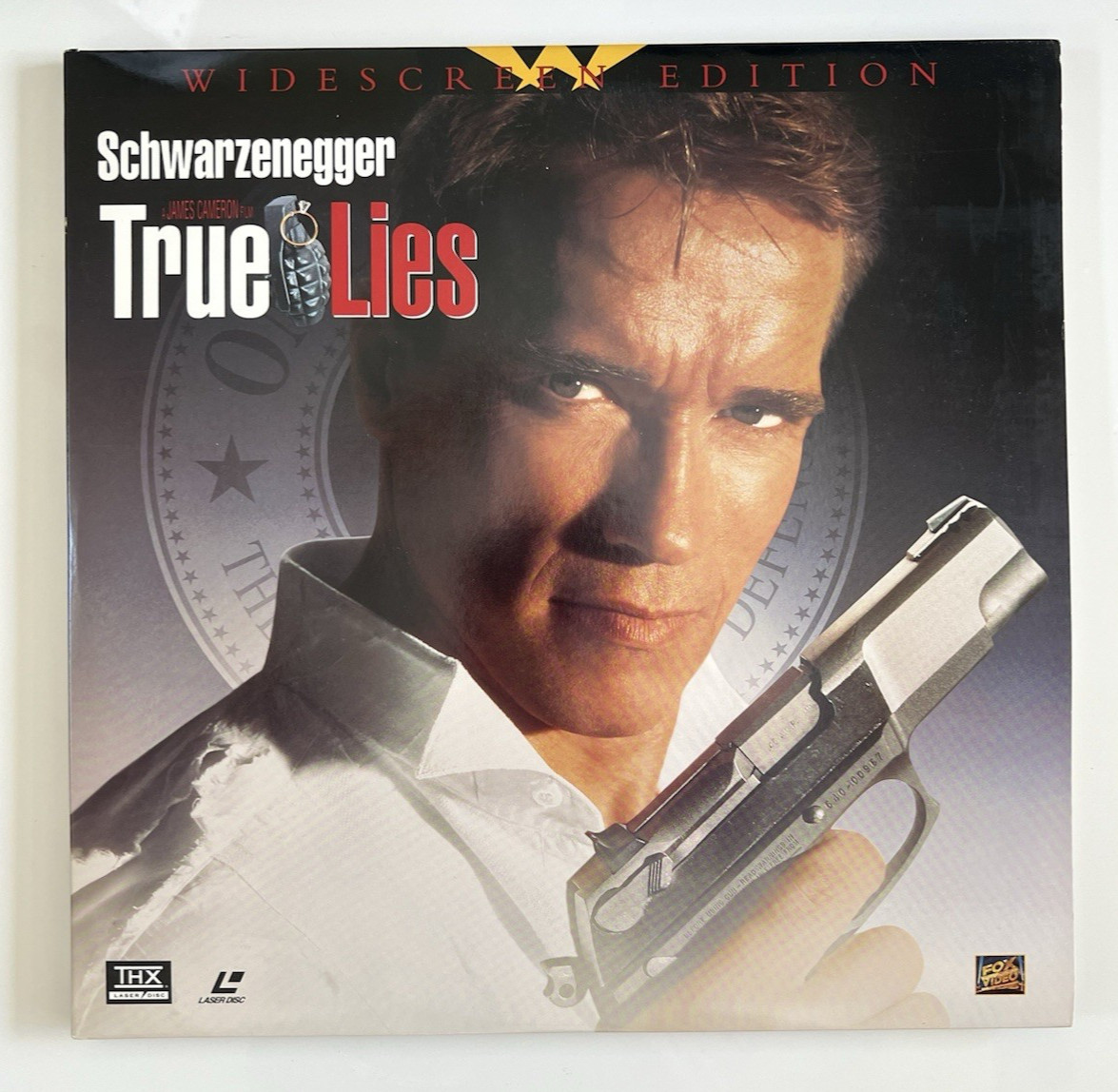 True Lies 1994 *LaserDisc* James Cameron Warner Bros THX 2-Disc Set 8640-85 RARE