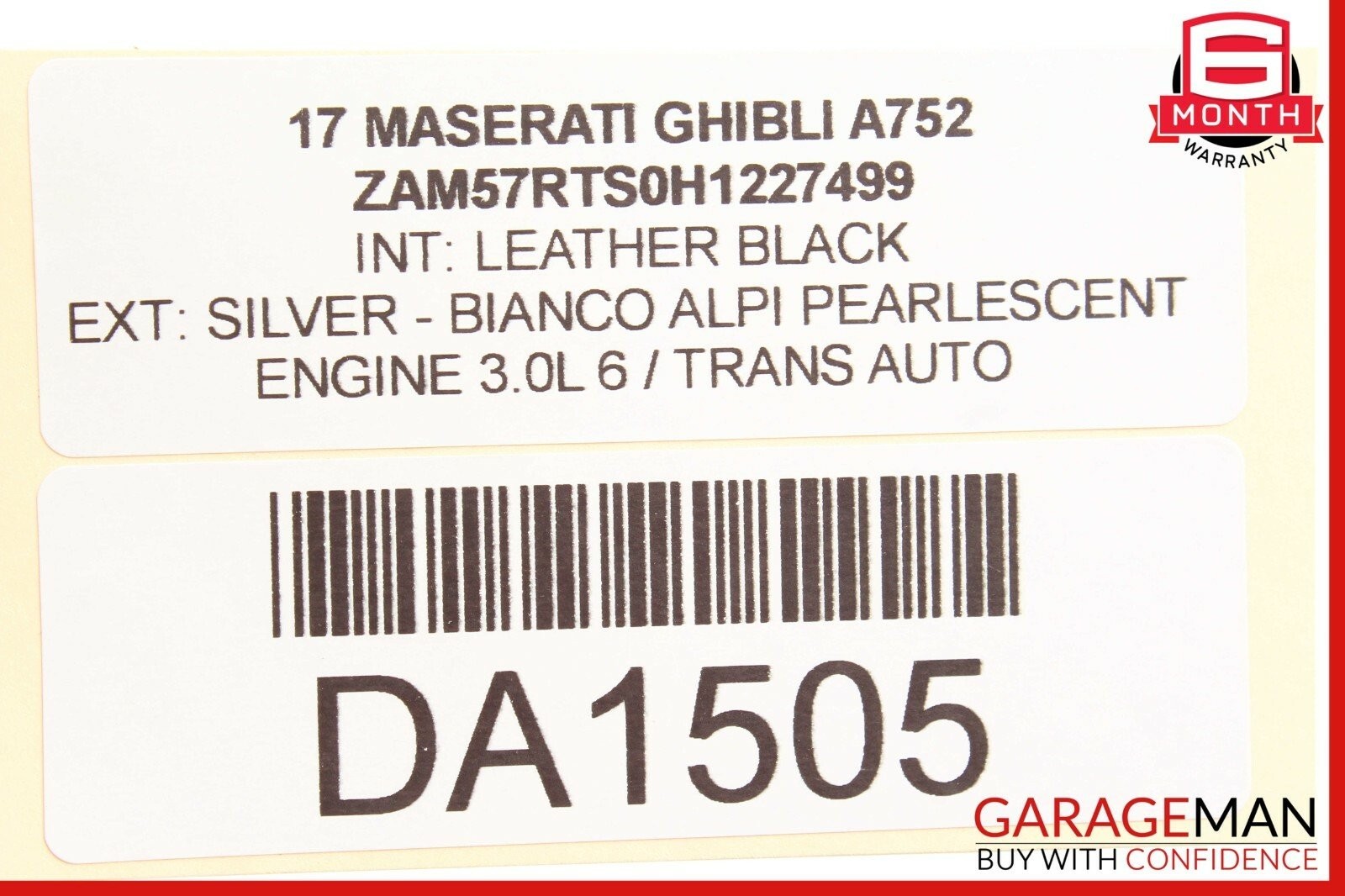 Maserati Ghibli 2014-2017 Front Right Door lock actuators Set