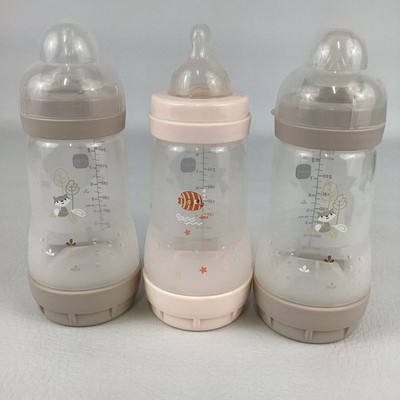 MAM Easy Start Anti Colic Bottle Set Baby Infant Feeding Lot Woodland Aquatic