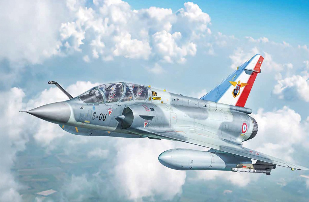 Italeri 1:72 Mirage 2000 D Plastic Model Kit