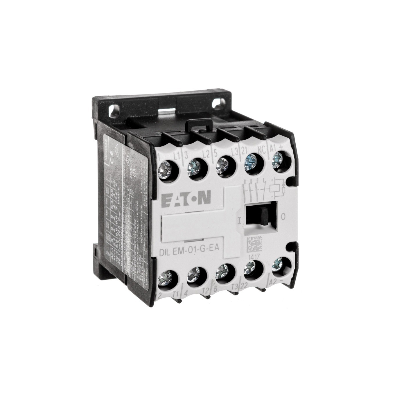Power Contactors 9A 3P 24V DC 0Z 1R DILEM-01-G-EA(24VDC) 189986