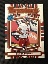 Emeka Egbuka #31 Donruss Throwback NFL 2025 Tampa Bay Buccaneers RC
