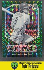 2021 Panini Mosaic Vintage Green Mosaic Gary Carter #V3 New York Mets 