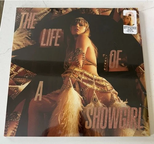 Taylor Swift The Life of a Showgirl Target Excl Pink Shimmer Vinyl Limited Run