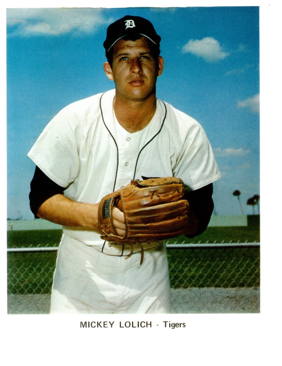 MICKEY LOLICH 8X10 PHOTO DETROIT TIGERS BASEBALL MLB BASEBALL USA