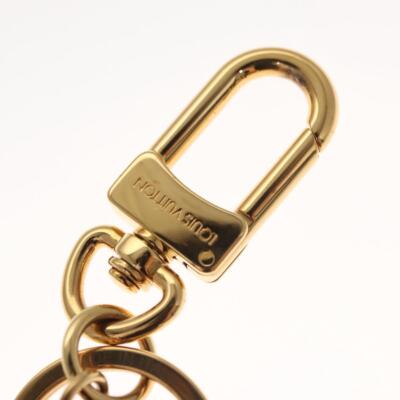 ヴィトン✴︎チャーム LOUIS VUITTON Porte Cles Spring Street Charm metal Gold