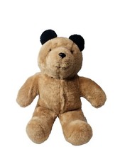 Eden Sweet 14" Tan Brown Plush Bear Black Ears Stuffed Animal Toy Paddington