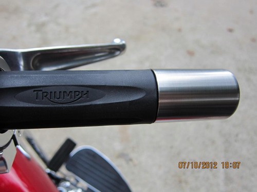 HVMP Stainless Bar End Weights Triumph Thunderbird 1600, 1700, and Storm 17.5 oz - Bild 3 von 3