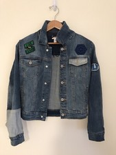 Cat And Jack Denim Be A Hero Jacket Youth L 12/14
