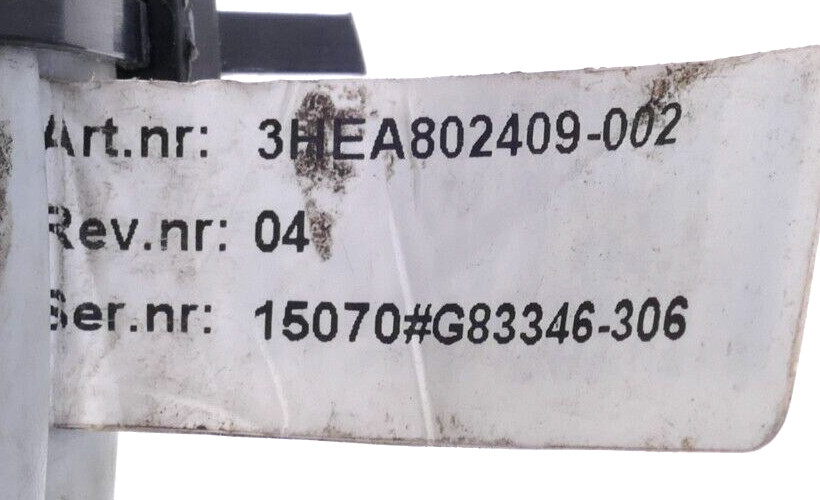 ABB Connection Cable Euroflex R1.SMB | Rev:04 | 3HEA802409-002