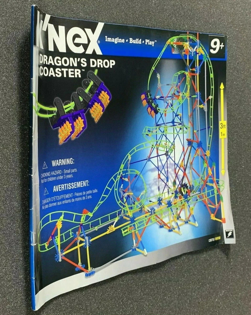 Knex dragon's drop deals coaster