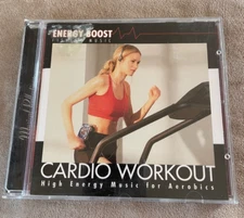 ENERGY BOOST. CARDIO WORKOUT CD. HIGH ENERGY MUSIC. K2 GROOVE