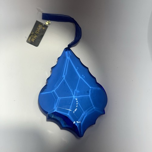 Lampadario a pendolo blu ornamento stella polare di Premier acrilico 6 pollici RARO - Foto 6 di 8