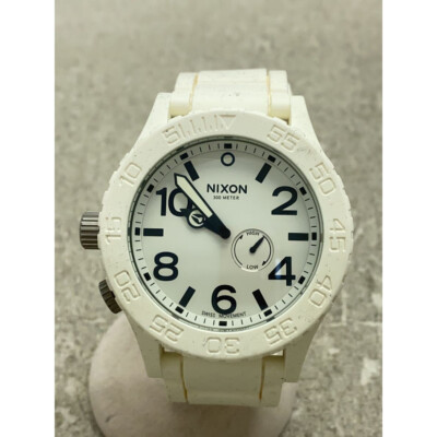 Nixon Watch The Rubber 51-30 White Quartz Analog | eBay