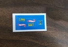 Hot Wheels Redline Snake Rail Dragster Sticker sheet set