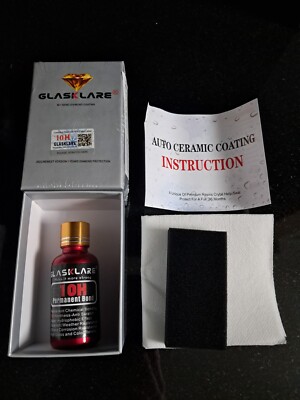 10H Nano Ceramic Pro Coating Liquid.  kit.