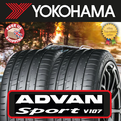 X2 315 40 21 115Y XL YOKOHAMA ADVAN SPORT V107 Amazing A Rated