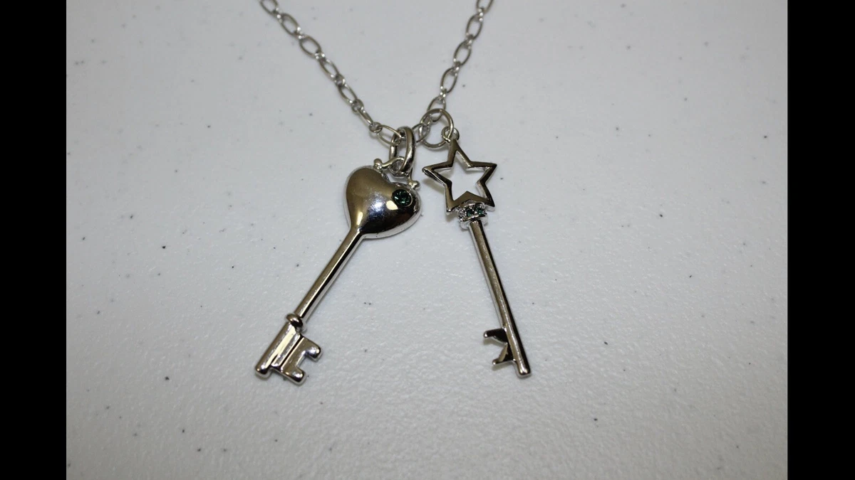 Mary Kay Key Silver Charm Necklace eBay