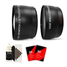 52mm Wide Angle Lens Kit for Nikon D7100/D7200 and All Nikon DSLR Camera