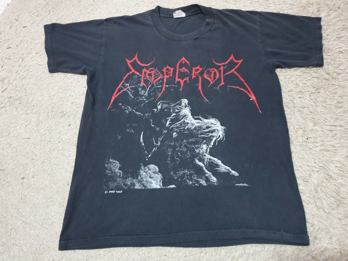 Very rare EMPEROR 1993 Vintage T Shirt Size L | eBay