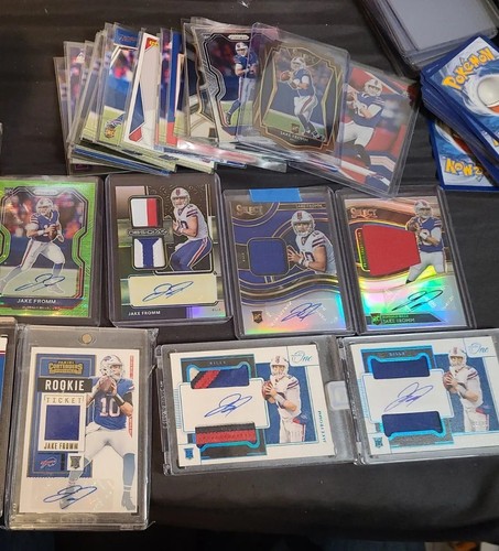 JAKE FROMM RPA Lot ×7 RPA's & Rc Autograph Cards TTL & All #rd Dicut Prizm +more - Picture 2 of 8