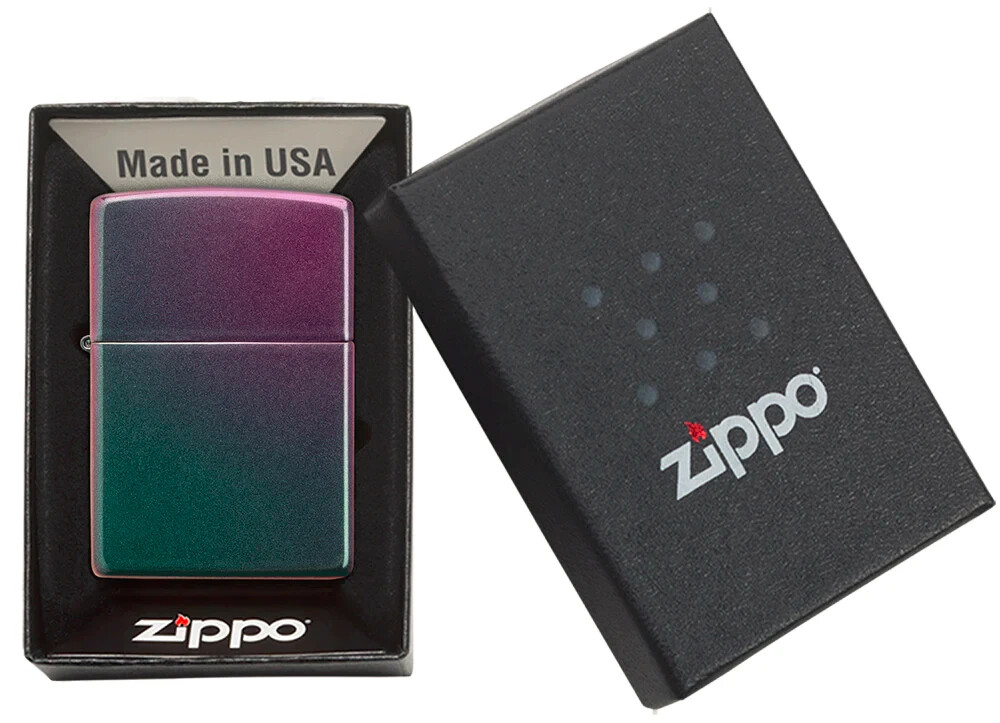 Zippo Iridescent Windproof Pocket Lighter 49146 for sale online | eBay