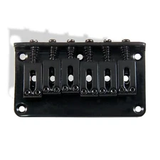 Bridge Hardtail 52.5mm Spread String thru body Black Bitterroot 080630BK