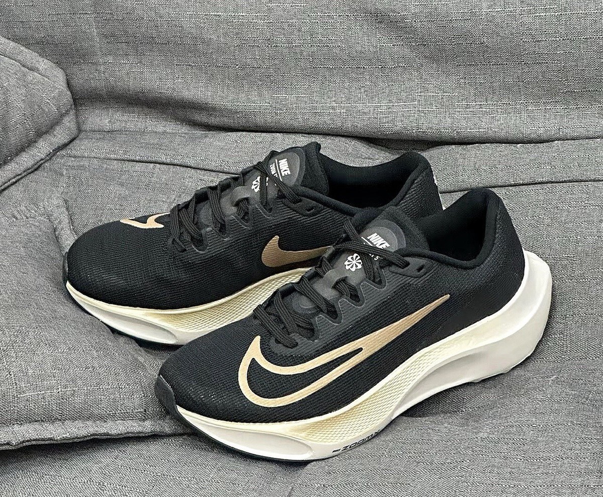 Nike Zoom Fly 5 ブラック/ゴールド サイズ25.0cm Nike Zoom Fly 5 - Black/Mtlc Gold Grain-Sail - Mens Shoes |