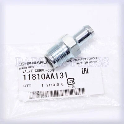 11810AA131 NEW GENUINE OEM SUBARU FORESTER PCV VALVE OUTBACK LEGACY IMPREZA BRZ - Bild 1 von 4