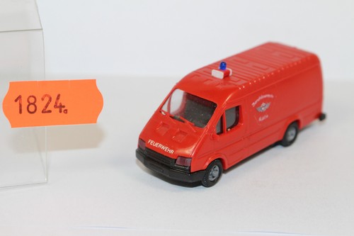 fw1824, Praline Ford Transit Ziegler Feuerwehr Berufsfeuerwehr Köln TOP 1:87 H0 - Bild 6 von 6