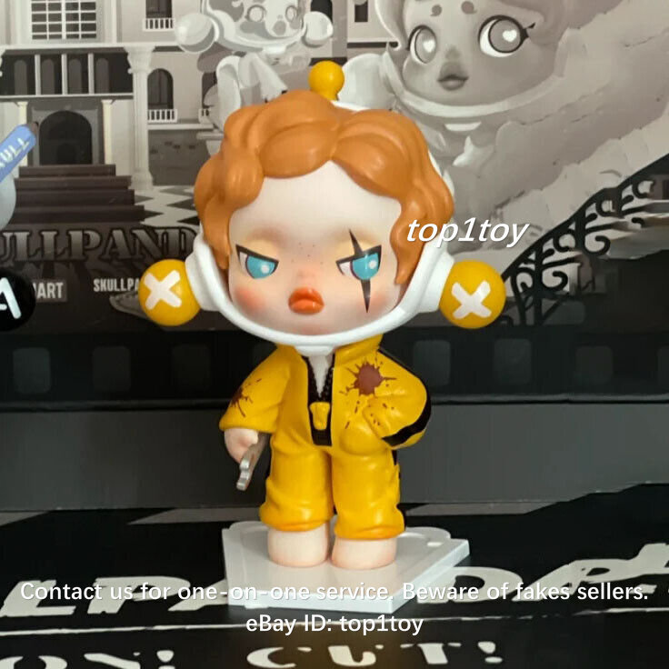 POP MART x SKULLPANDA Action Cut Grumpy Maintenance Mini