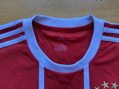 BAYERN MUNICH 2016 2017 HOME SHIRT JERSEY LONG SLEEVE ADIDAS
