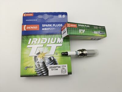 New 4Pcs Denso Iridium Spark Plugs OEM 4711 IXEH20TT for Nissan Mazda Land USA