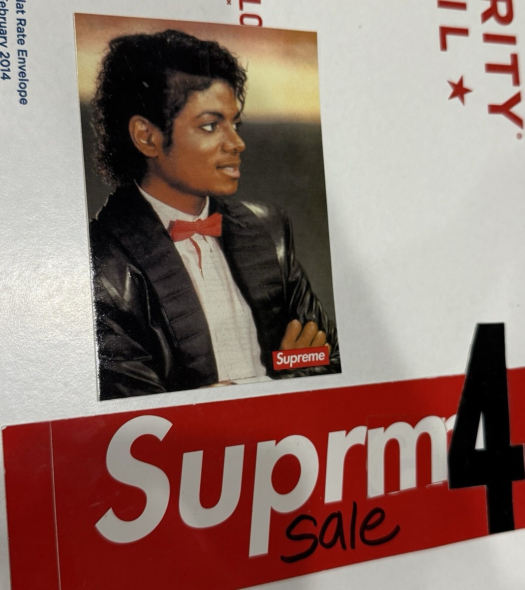 1x Supreme Michael Jackson Sticker MULTI SS17 TRUSTED SELLER! FREE