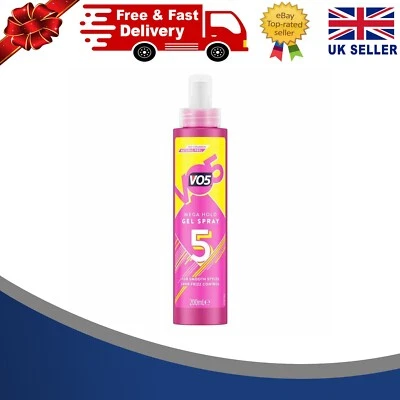 VO5 Mega Hold Hair Styling Gel Spray 200 ml