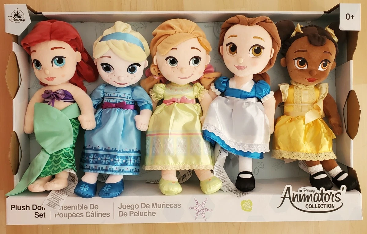 Disney 2021 Animator Plush Princess doll Set