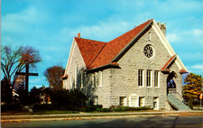 Friends' Church Sturgeon Bay Door County Wisconsin Vintage Postcard