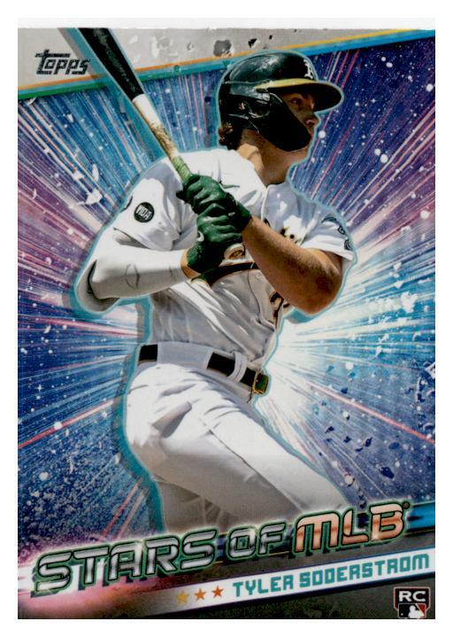 2024 Topps #SMLB-18 Tyler Soderstrom Stars of MLB Athletics