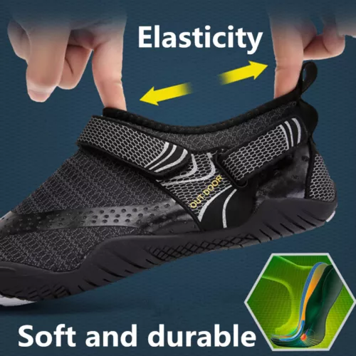 Mens Women Water Shoes Quick Dry Beach Barefoot Swim Diving Surfing Aqua Sports - Picture 4 of 27
