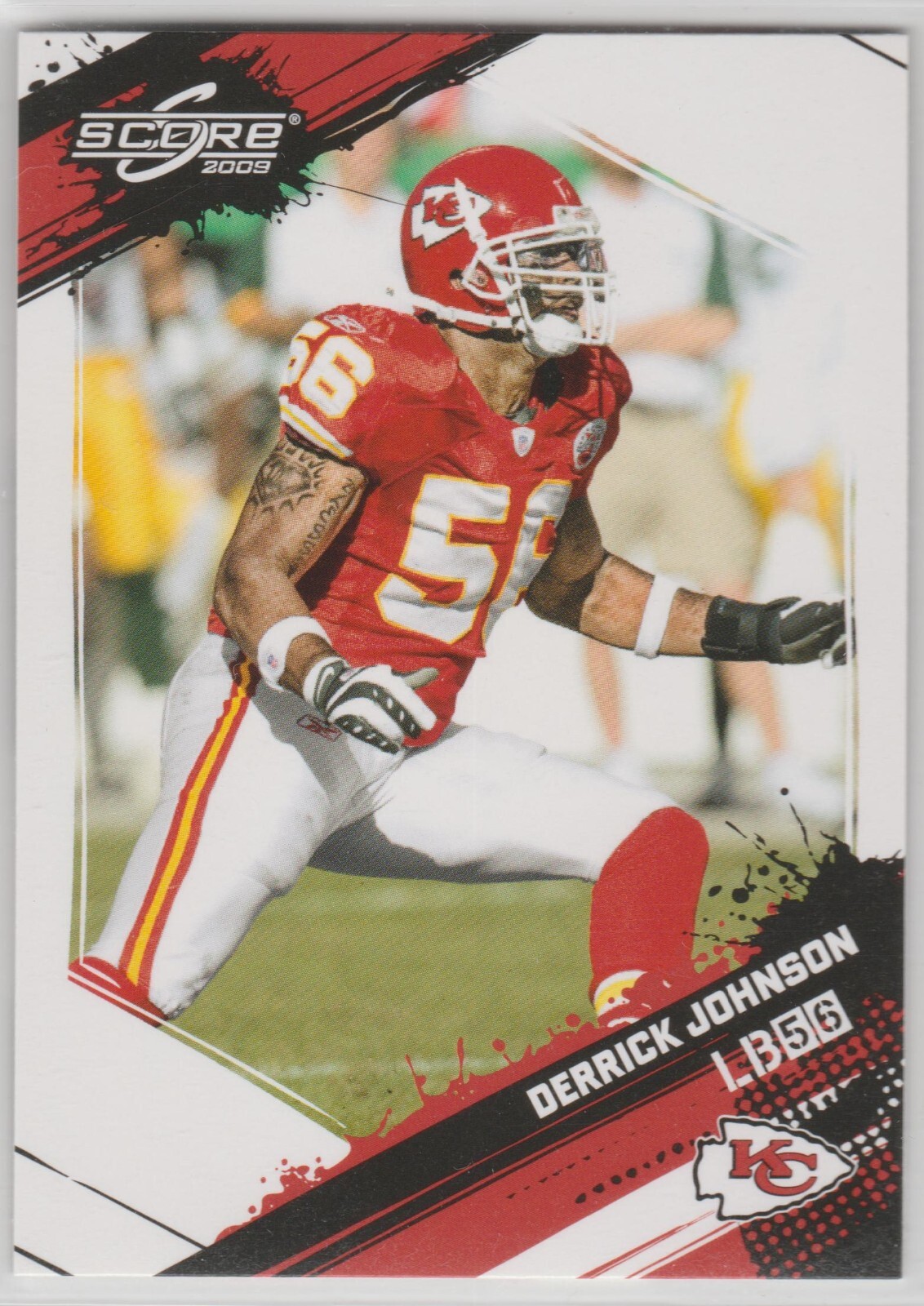 2009 Score 142 Derrick Johnson Kansas City Chiefs Texas HOF 2024 EBay 2009-score-142-derrick-johnson-kansas-city-chiefs-texas-hof-2024-ebay