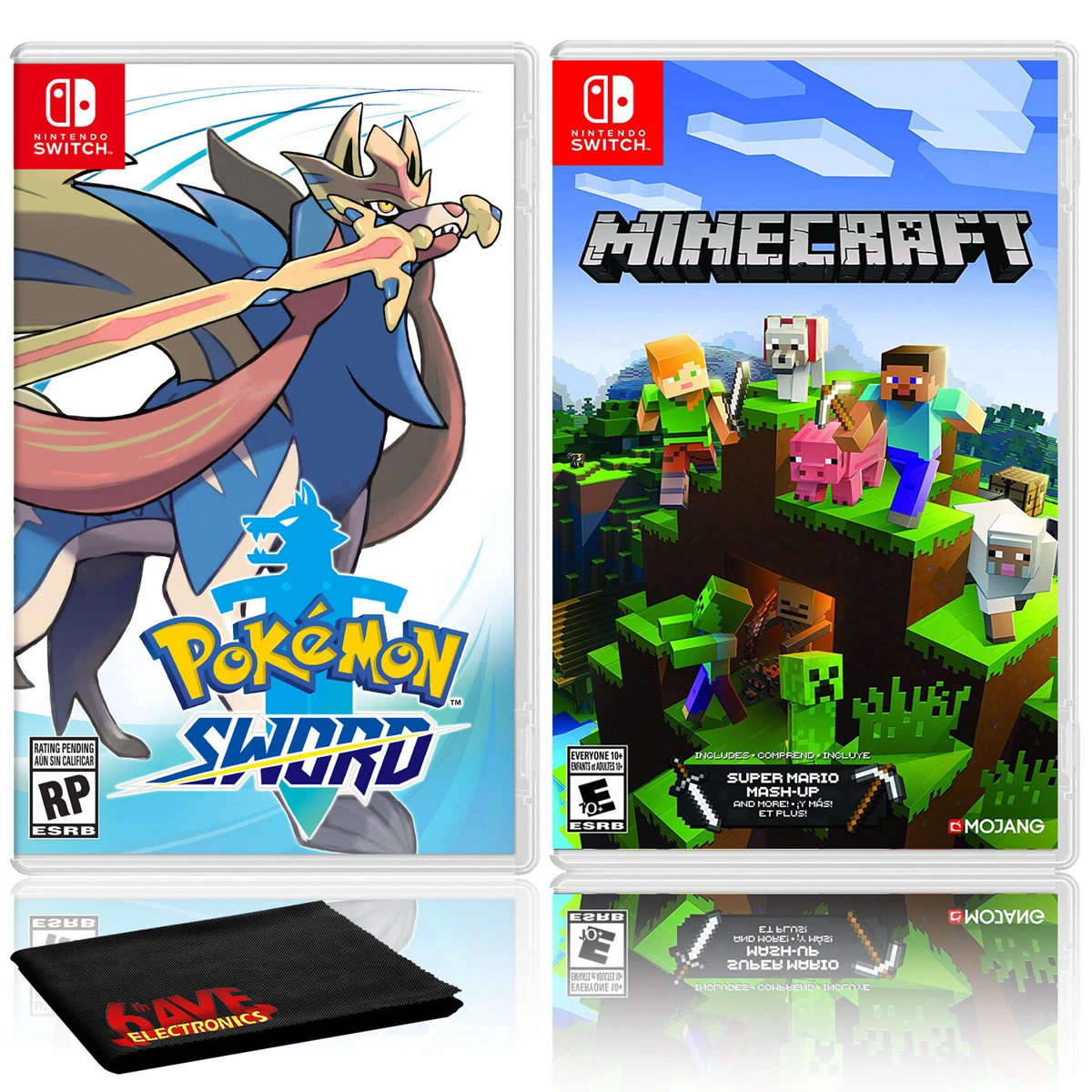 Nintendo Pokemon Sword Bundle with Minecraft eBay