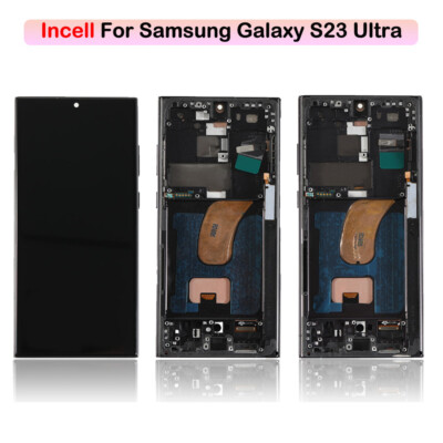 Incell For Samsung Galaxy S23 Ultra 5G S918B/E/U/W LCD Display Screen Digitizer