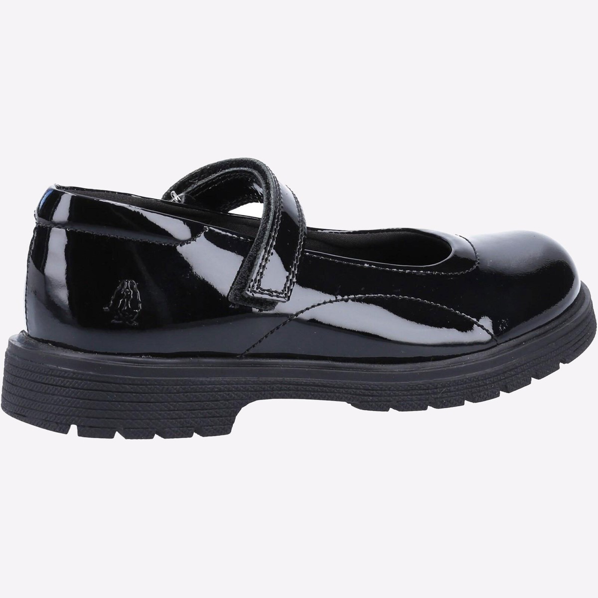 Hush Puppies Tally LEATHER Junior Senior Girls School Shoes