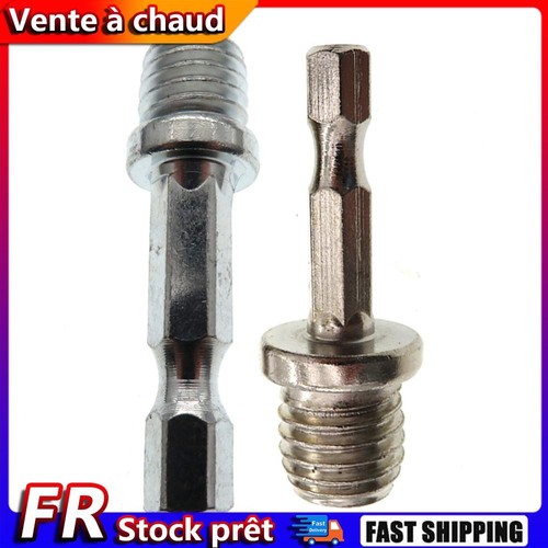 M10 M14 1/4 6mm Hex Connecting Rod Adapter Polishing Disc Connection ...