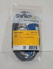 StarTech.com SVECONUS6 6 ft 2-in-1 Ultra Thin...