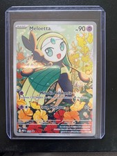Carte Pokemon : Meloetta MEP 026 MEGA EVOLUTION Black Star Promo FR Neuf-Mint